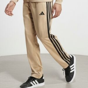 adidas Men's 3- Stripe Tricot Sportswear Track Pants    size M